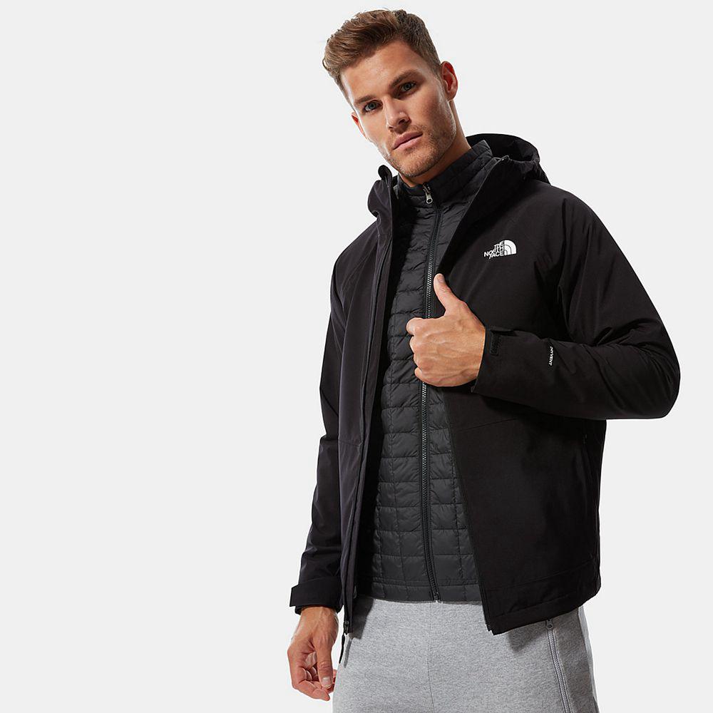 The North Face Thermoball™ Eco Triclimate Ανδρικα Σακάκι - Μαυρα (QPCA70419)